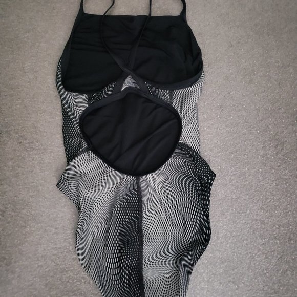 Speedo One Piece Swimsuit SZ 10/36 - Picture 7 of 11